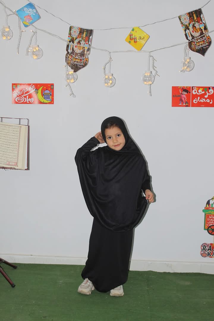 طقم اطفال خمار و جيبه